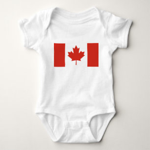 Flag of Canada Baby Bodysuit