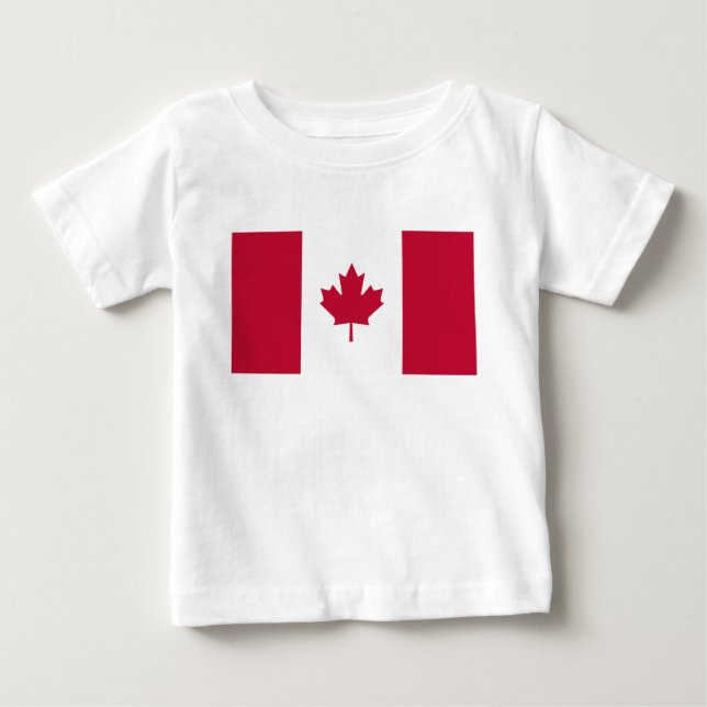Flag of Canada Baby T-Shirt (Front)