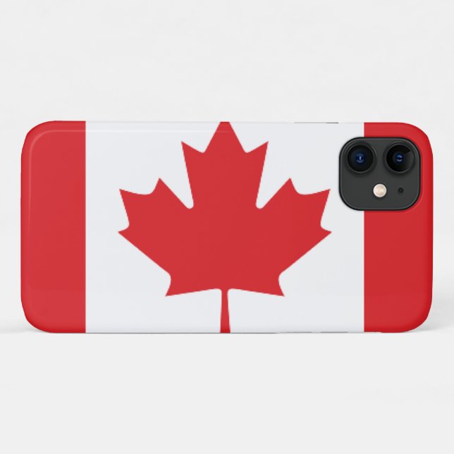 Flag of Canada Case-Mate iPhone Case (Back (Horizontal))