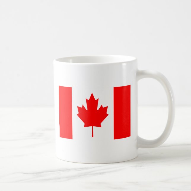 Flag of Canada Coffee Mug (Right)