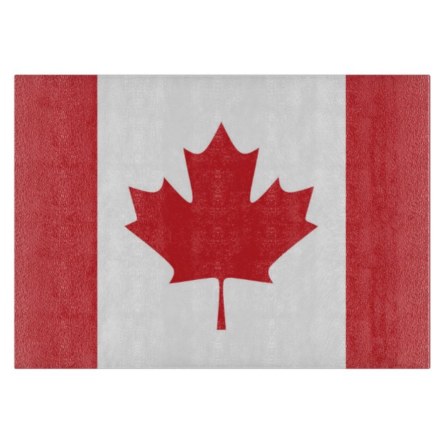 Flag of Canada Cutting Board (Front)
