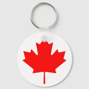 Flag of Canada - Drapeau du Canada Key Ring