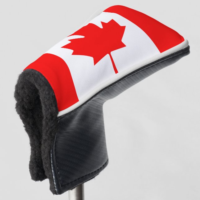 Flag of Canada Golf Head Cover (3/4 Front)