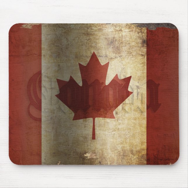 Flag of Canada / Grunge... Mouse Mat (Front)