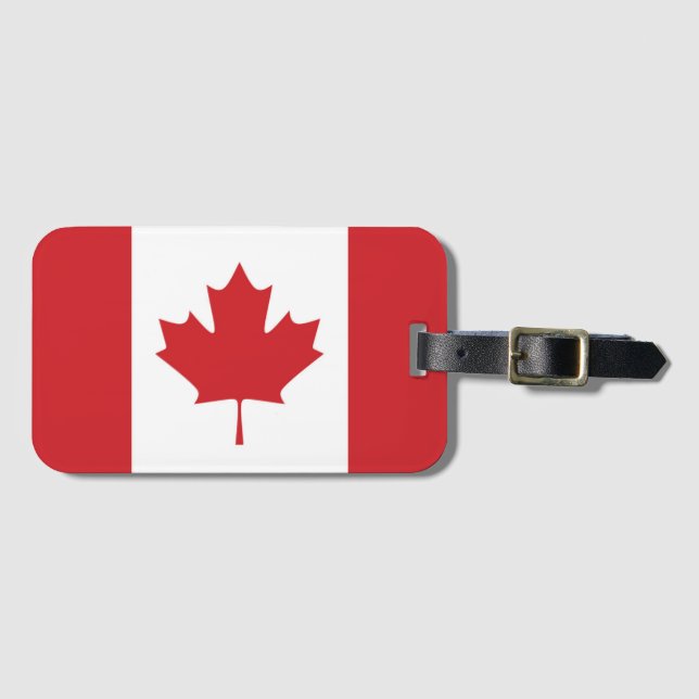 Flag of Canada Luggage Tag (Front Horizontal)