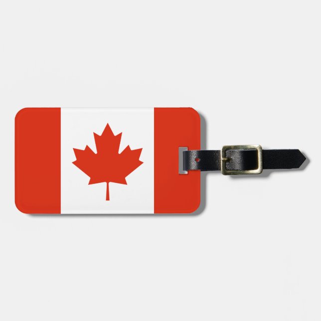 Flag of Canada Luggage Tag (Front Horizontal)