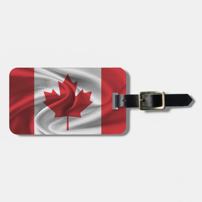 Flag Of Canada Luggage Tag (Front Horizontal)
