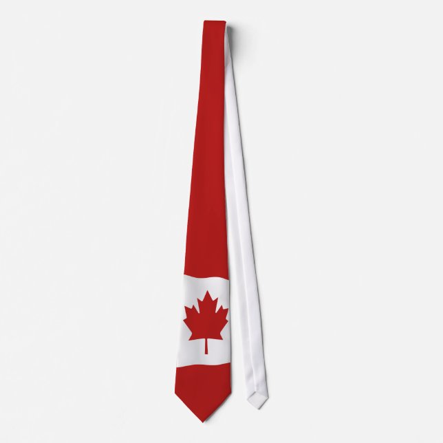 Flag Of Canada  l'Unifolié Tie (Front)