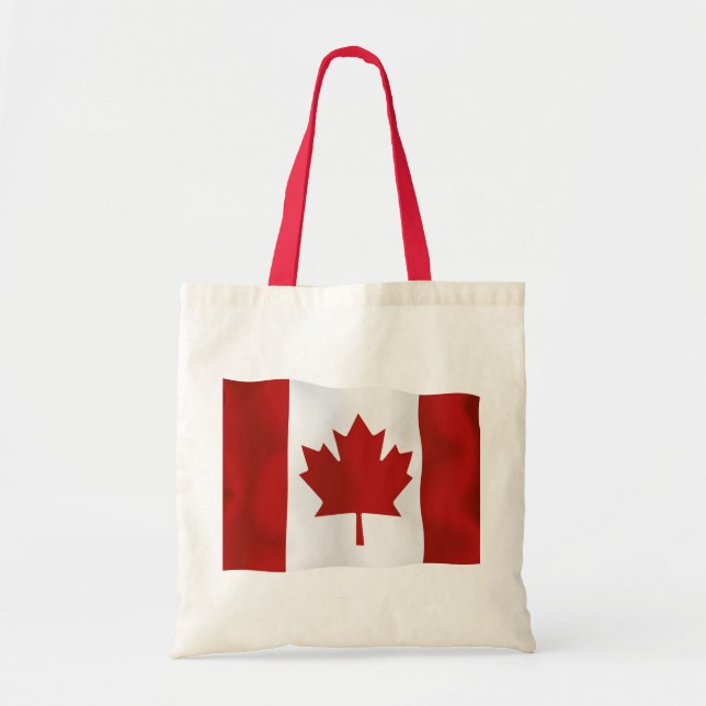 Flag Of Canada  l'Unifolié Tote Bag (Front)