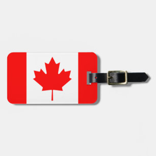 Flag of Canada Personal Easy ID Luggage Tag