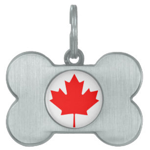 Flag of Canada Pet ID Tag