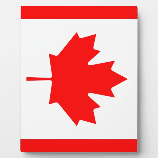 Flag of Canada Plaque (Front)