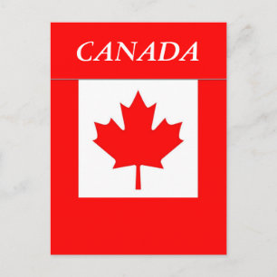 Flag of Canada Postcard