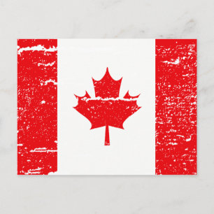 FLAG OF CANADA POSTCARD