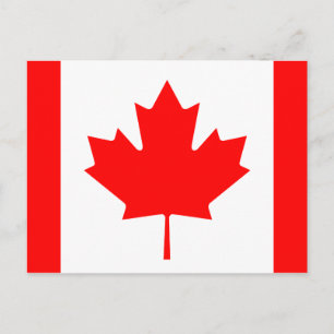 Flag of Canada Postcard