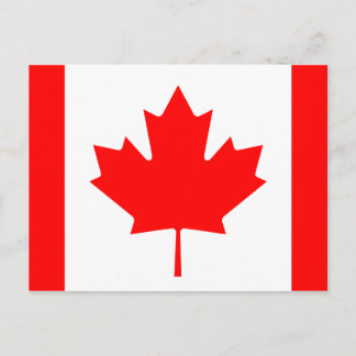 Flag of Canada Postcard