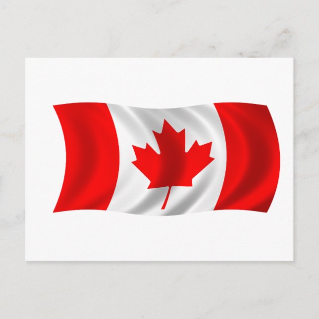 Flag of Canada Postcard (Front)