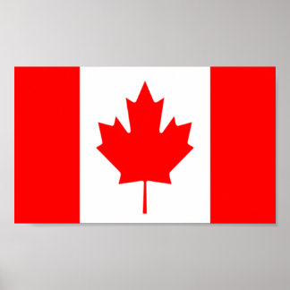 Flag of Canada Poster