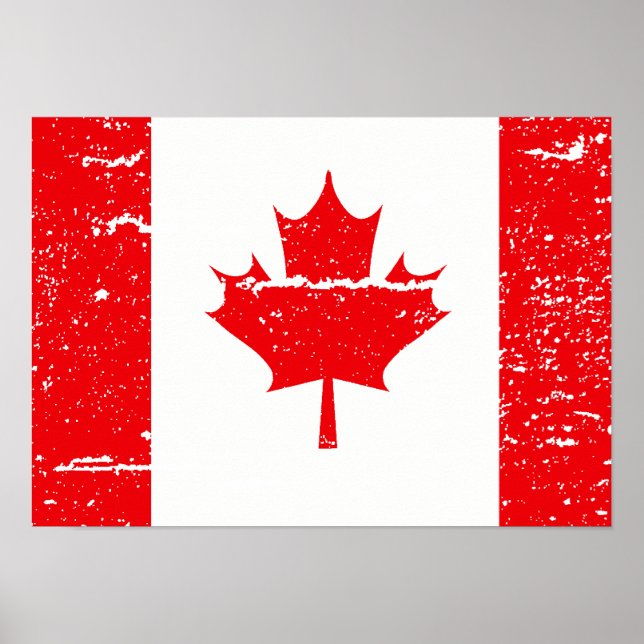 FLAG OF CANADA POSTER (Front)