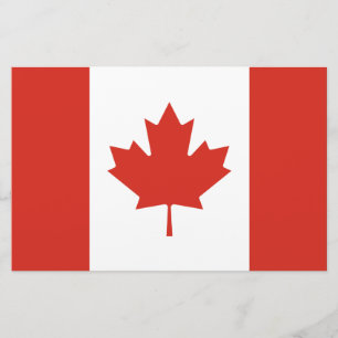 Flag of Canada Stationery