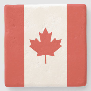 Flag of Canada Stone Coaster
