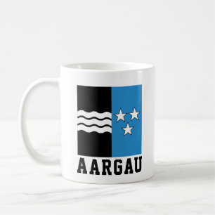 Flag of Canton of Aargau Coffee Mug