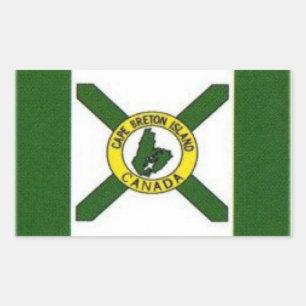 Flag of Cape Breton, Canada Rectangular Sticker