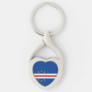 Flag of Cape Verde Key Ring