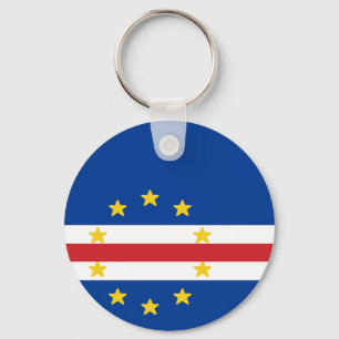 Flag of Cape Verde Key Ring