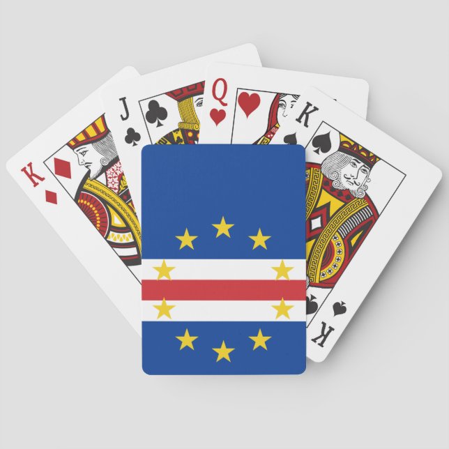Flag of Cape Verde Playing Cards (Back)