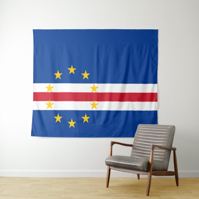 Flag of Cape Verde Tapestry (In Situ (Horizontal))