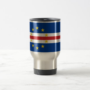 Flag of Cape Verde Travel/Commuter Mug