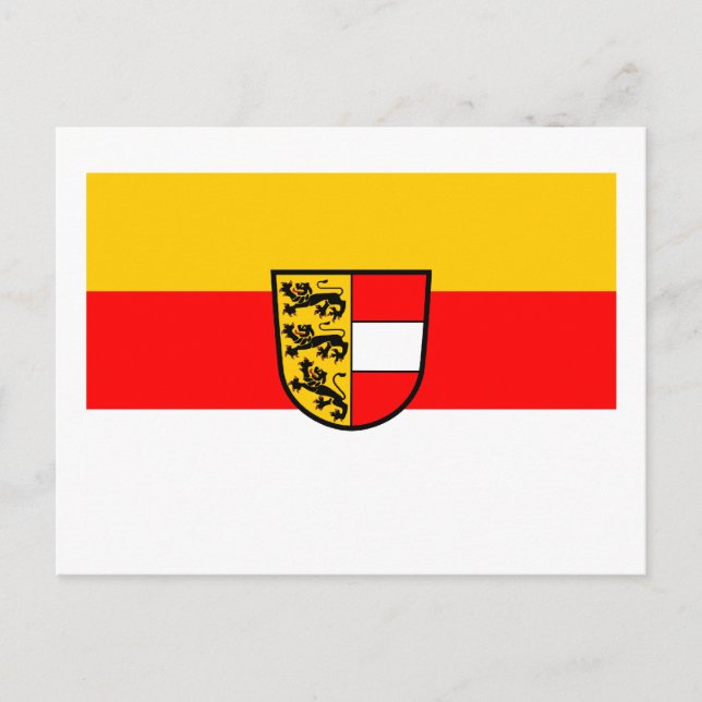 Flag of Carinthia, Austria Postcard (Front)