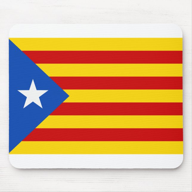 Flag of Catalonia Mouse Mat (Front)