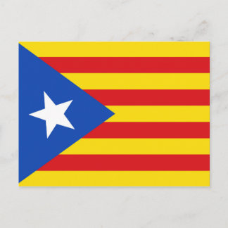 Flag of Catalonia Postcard