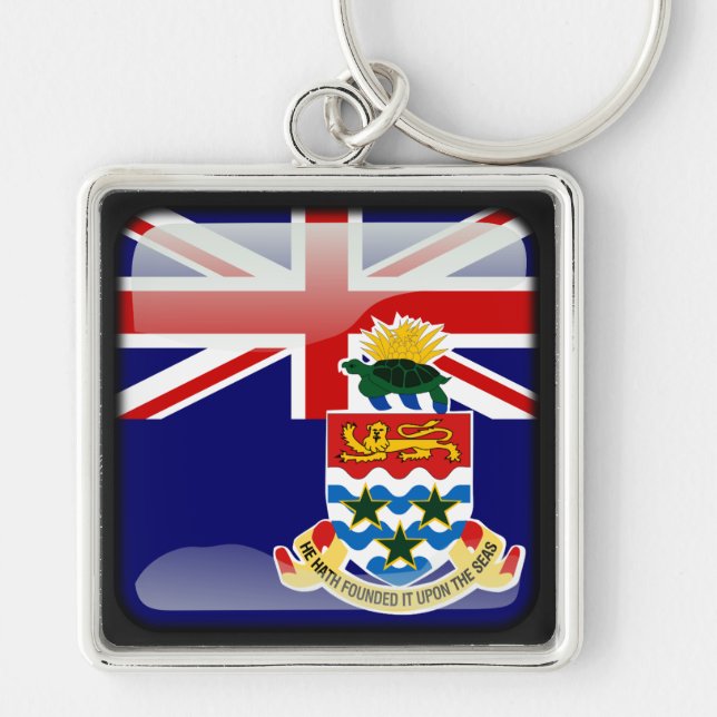 Flag of Cayman Islands Key Ring (Front)