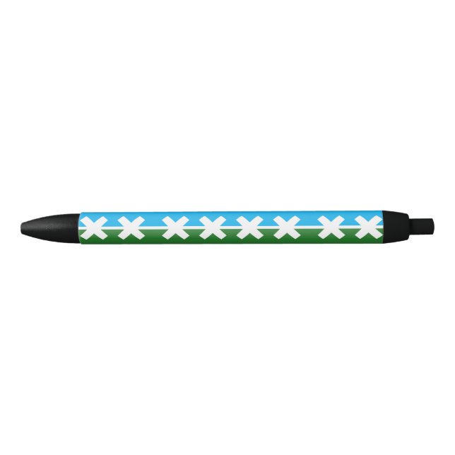 Flag of Cedar Park, Texas Black Ink Pen (Front)
