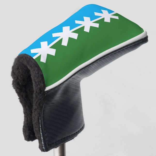 Flag of Cedar Park, Texas Golf Head Cover (3/4 Front)