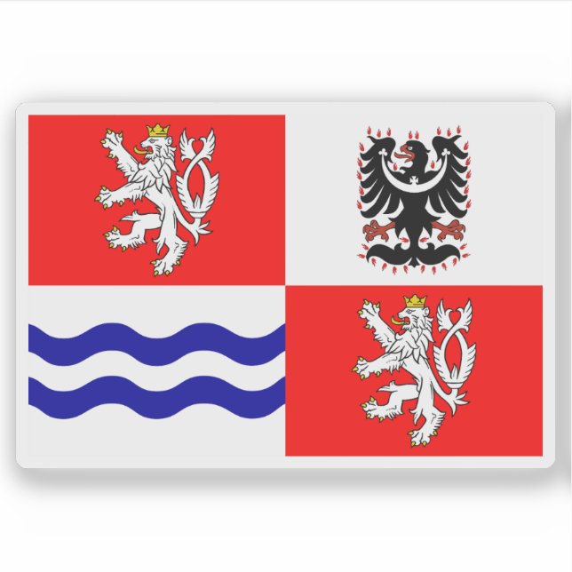 Flag of Central Bohemian Region, Czech Republic (Front)