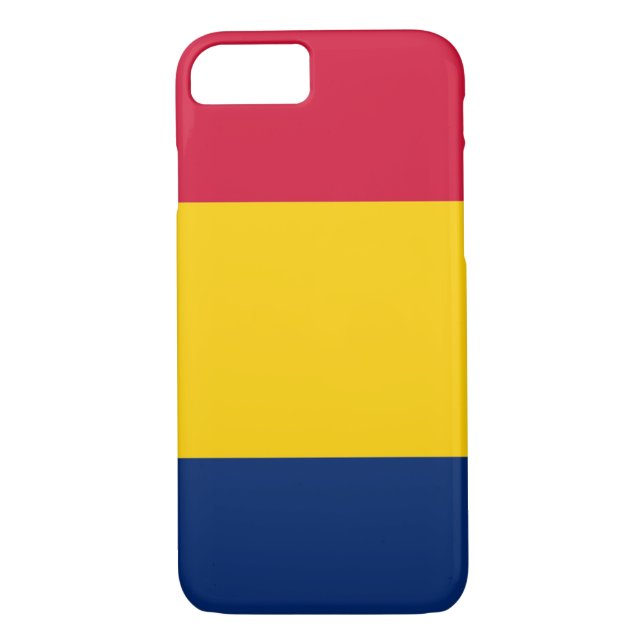 Flag of Chad Case-Mate iPhone Case (Back)