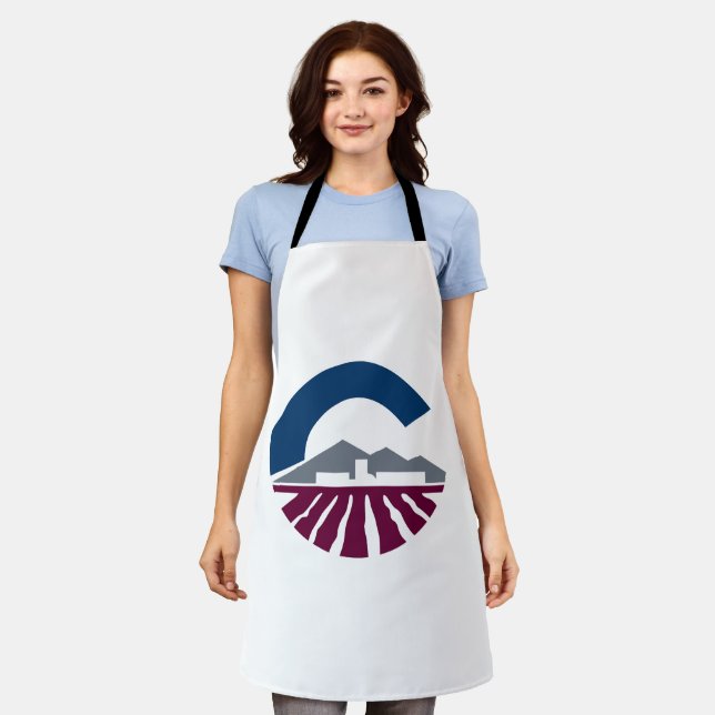 Flag of Chandler, Arizona Apron (Worn)