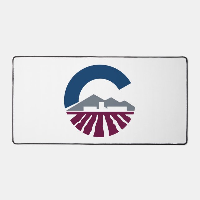 Flag of Chandler, Arizona Desk Mat (Front)