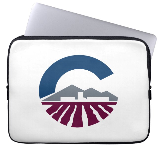 Flag of Chandler, Arizona Laptop Sleeve (Front)