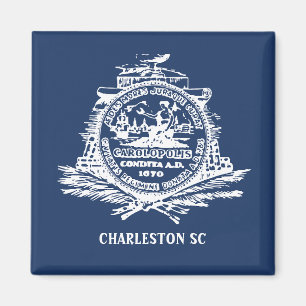Flag of Charleston, South Carolina Magnet