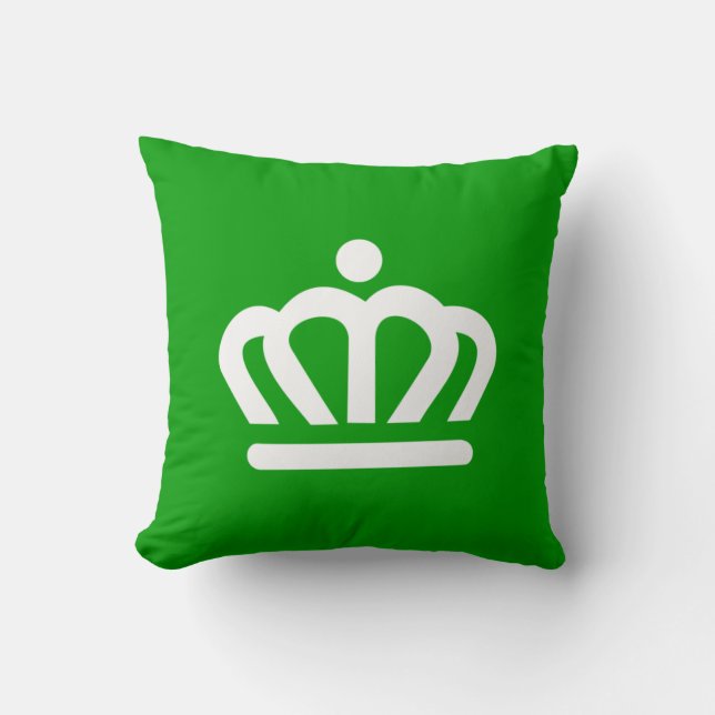 Flag of Charlotte, North Carolina Cushion (Front)