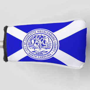 Flag of Charlotte, North Carolina Golf Head Cover
