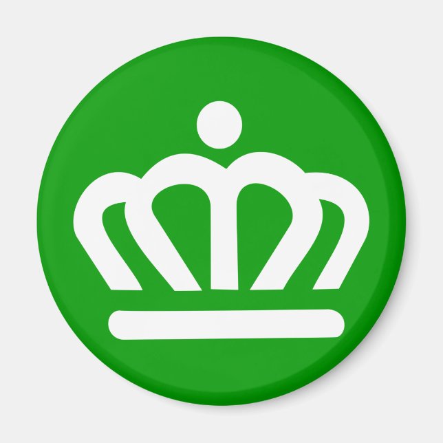 Flag of Charlotte, North Carolina Magnet (Front)