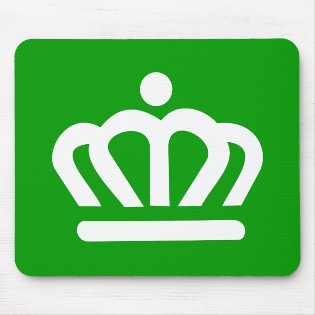 Flag of Charlotte, North Carolina Mouse Mat (Front)