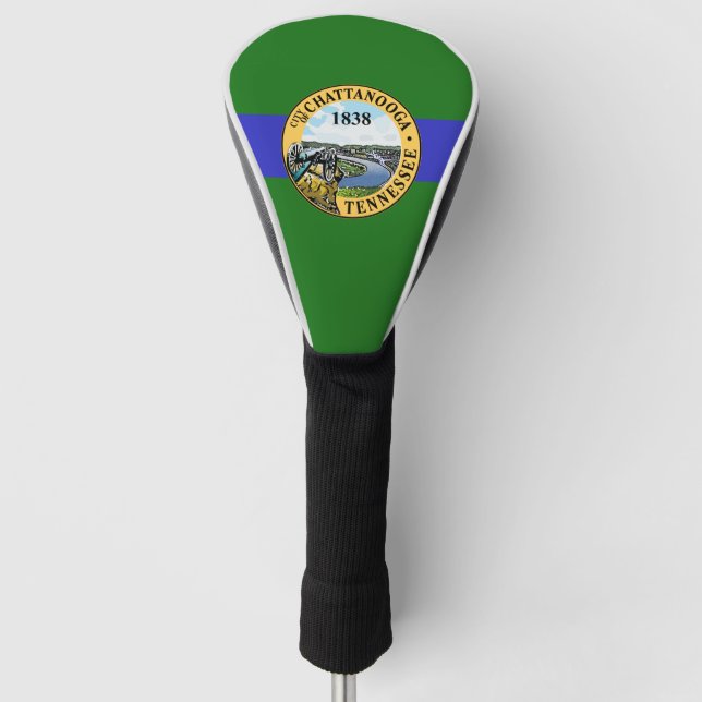 Flag of Chattanooga, Tennessee Golf Head Cover (Front)