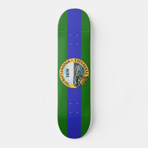 Flag of Chattanooga, Tennessee Skateboard